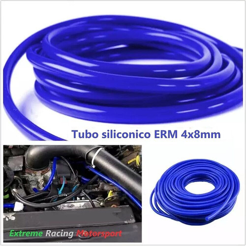 Tubo siliconico blu - mm,