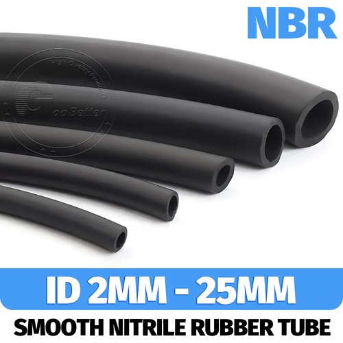 Tubo gomma nitrilica liscia - in,