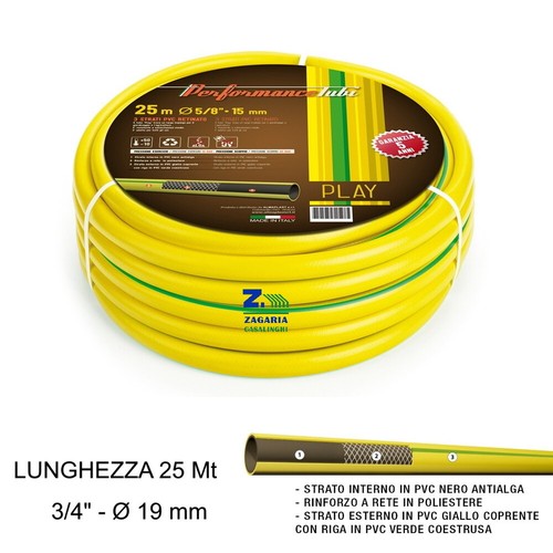 Tubo irrigazione giardino - tubo, 3/4"