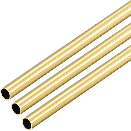 Tubo tondo ottone 3mm - , 4mm
